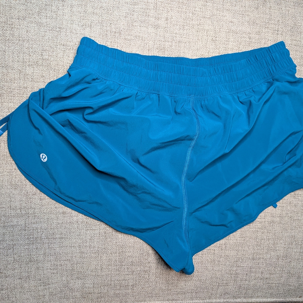 Lululemon Athletica Teal Athletic Shorts